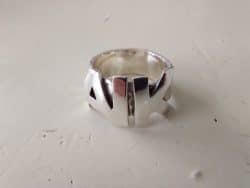 Silverring 925 Klubbnamn