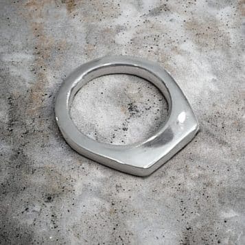 Silverring 925 Tunn klackring